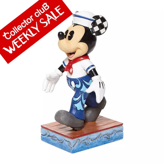 DISNEY TRADITIONS MICKEY SAILOR PERSONALITY POSE 13CM