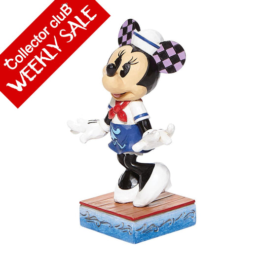 DISNEY TRADITIONS MINNIE SAILOR PERSONALITY POSE 13CM