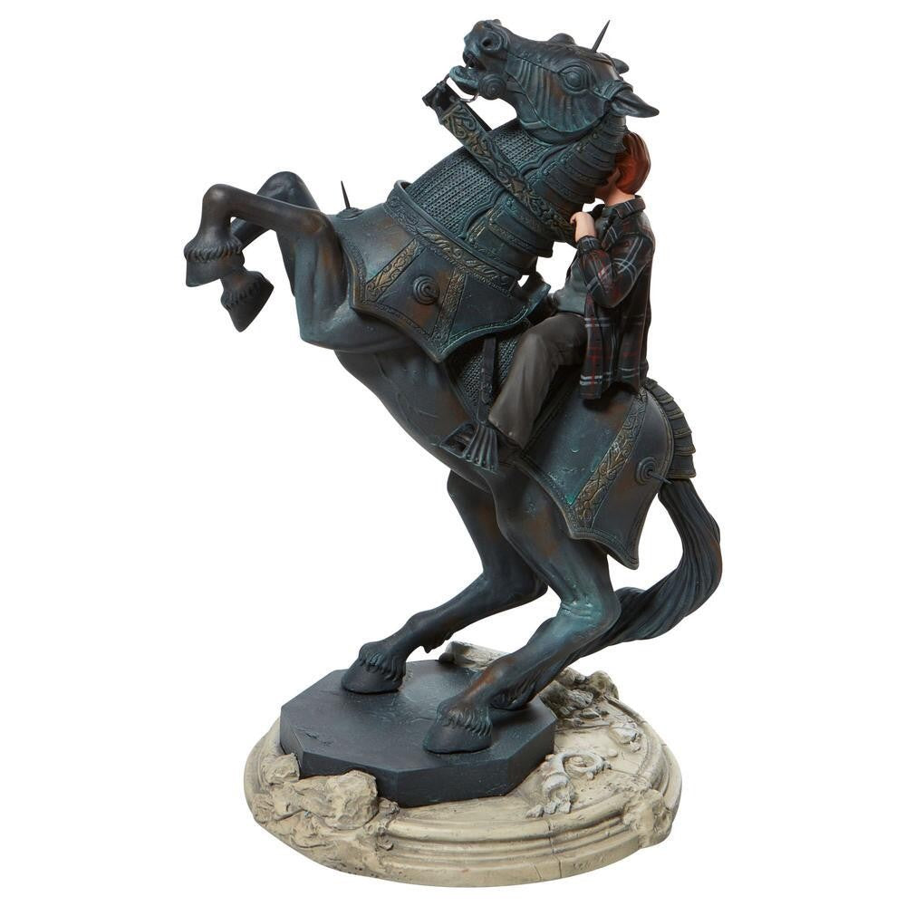 HARRY POTTER RON WEASLEY ON CHESS HORSE FIGURINE 32CM