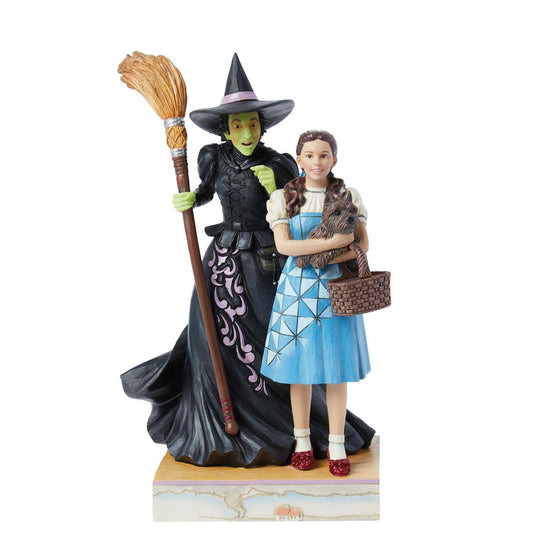 WIZARD OF OZ BY JIM SHORE DOROTHY & THE WICKED WITCH 22CM
