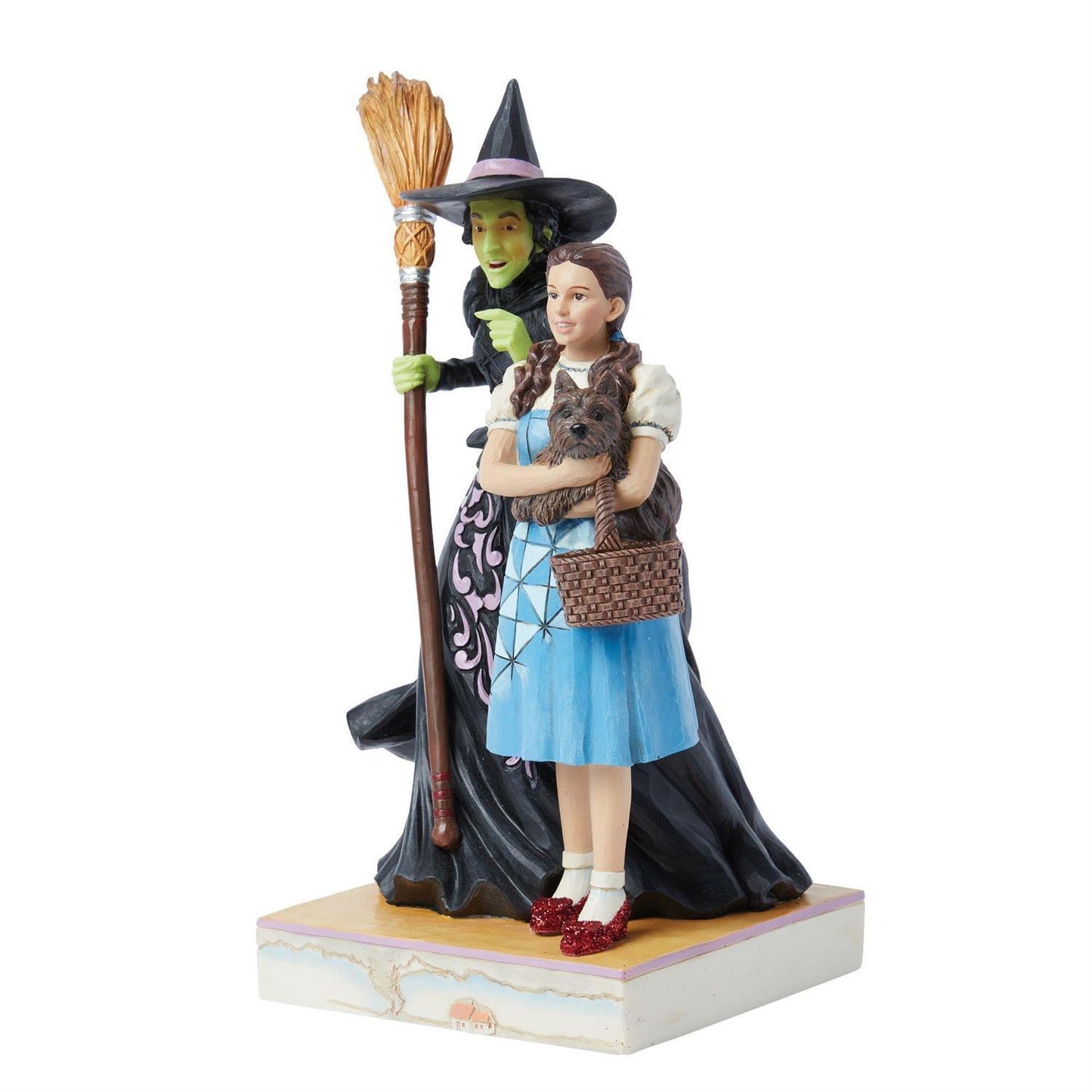 WIZARD OF OZ BY JIM SHORE DOROTHY & THE WICKED WITCH 22CM