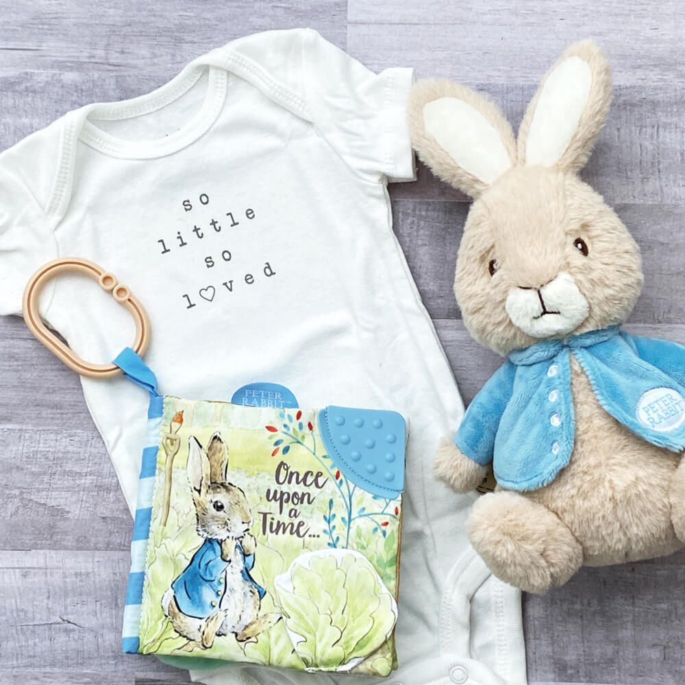 PETER RABBIT SOFT BOOK ONCE UPON A TIME