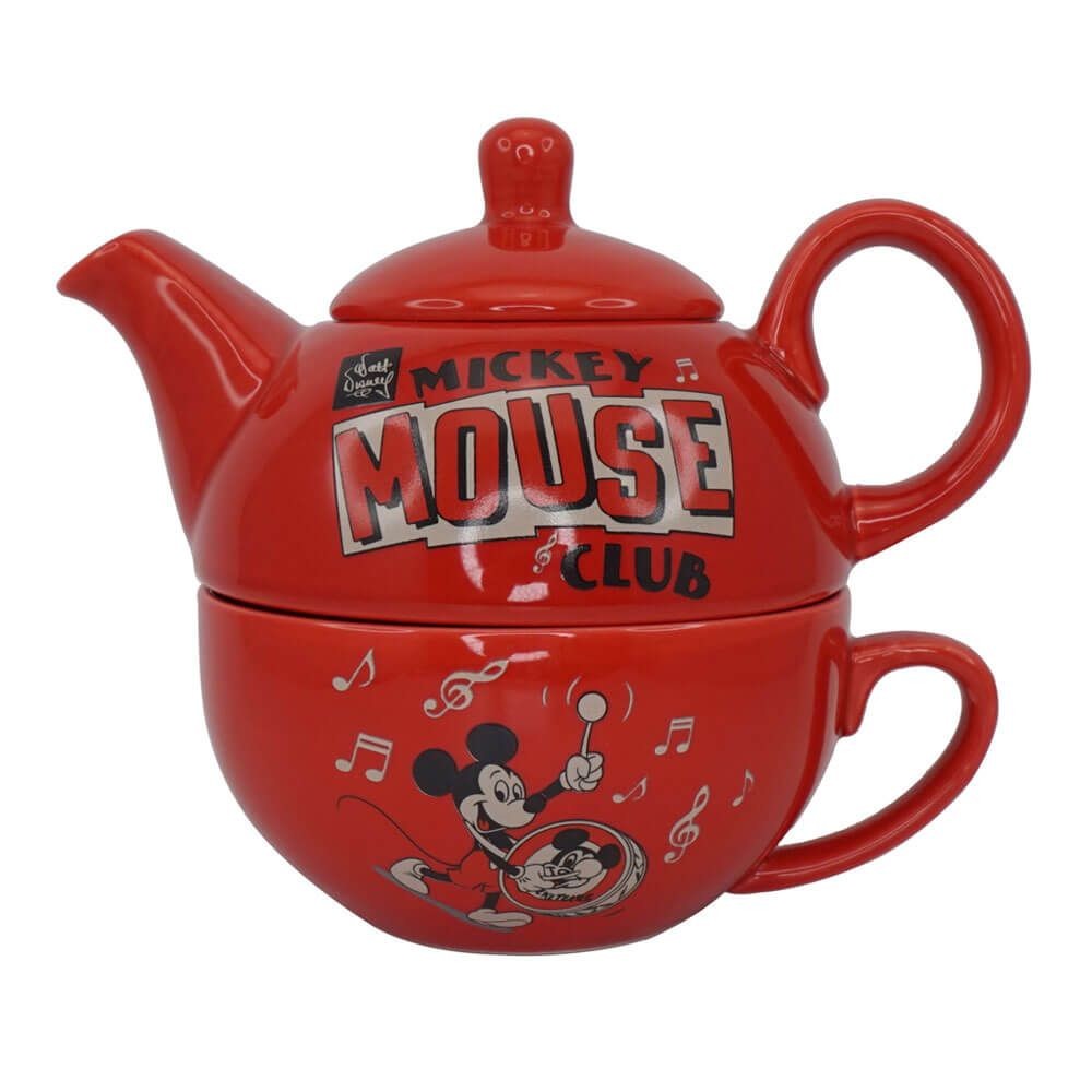 DISNEY TEA FOR ONE SET MICKEY MOUSE CLUB HOUSE King of Gifts