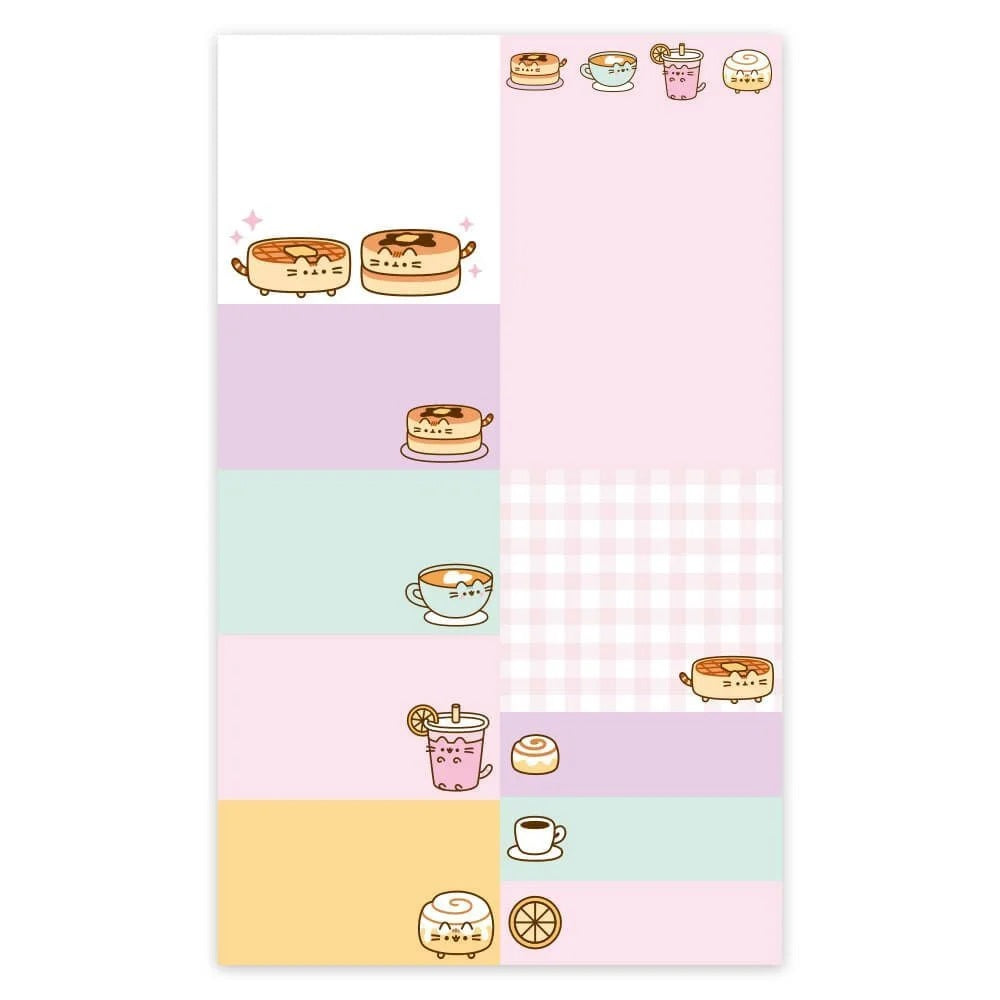 PUSHEEN BREAKFAST CLUB A5 NOTEBOOK WITH PEN & STICKY NOTE
