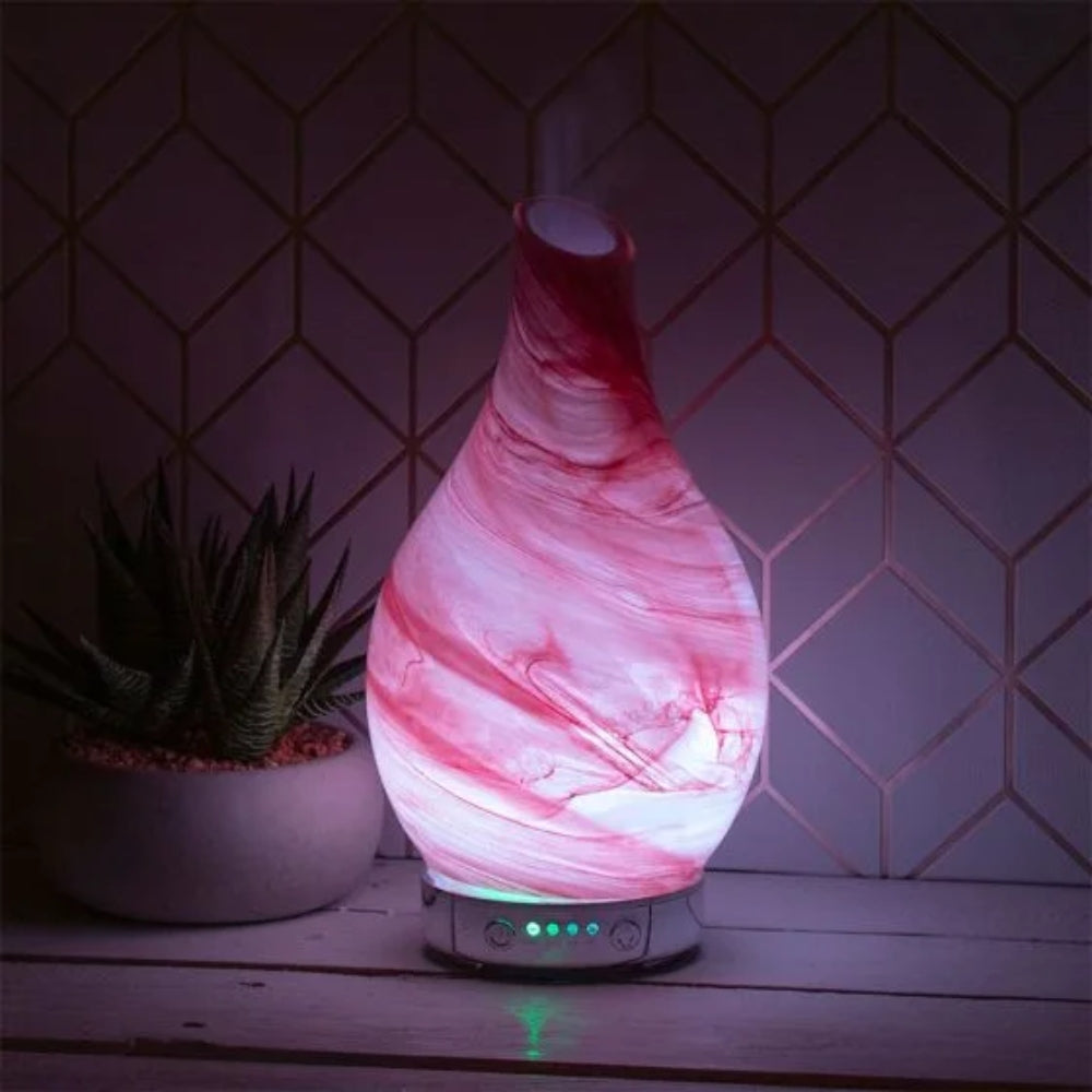 AROMA HUMIDIFIER PINK MARBLE