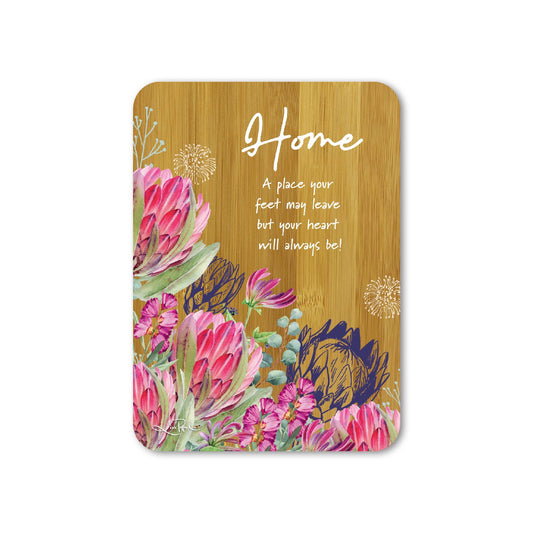 LISA POLLOCK AFFIRMATIONS PLAQUE BLUSH BEAUTY HOME