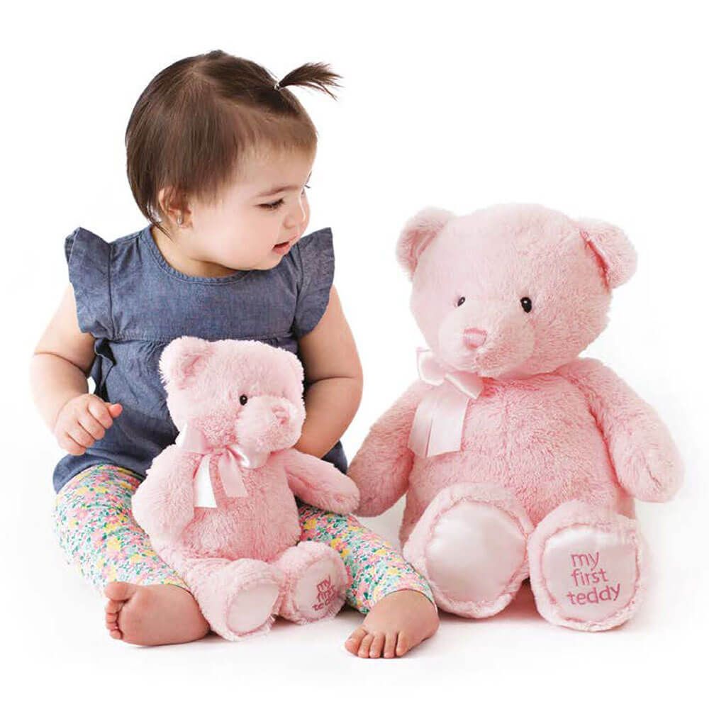 GUND MY FIRST TEDDY PINK LARGE 38CM