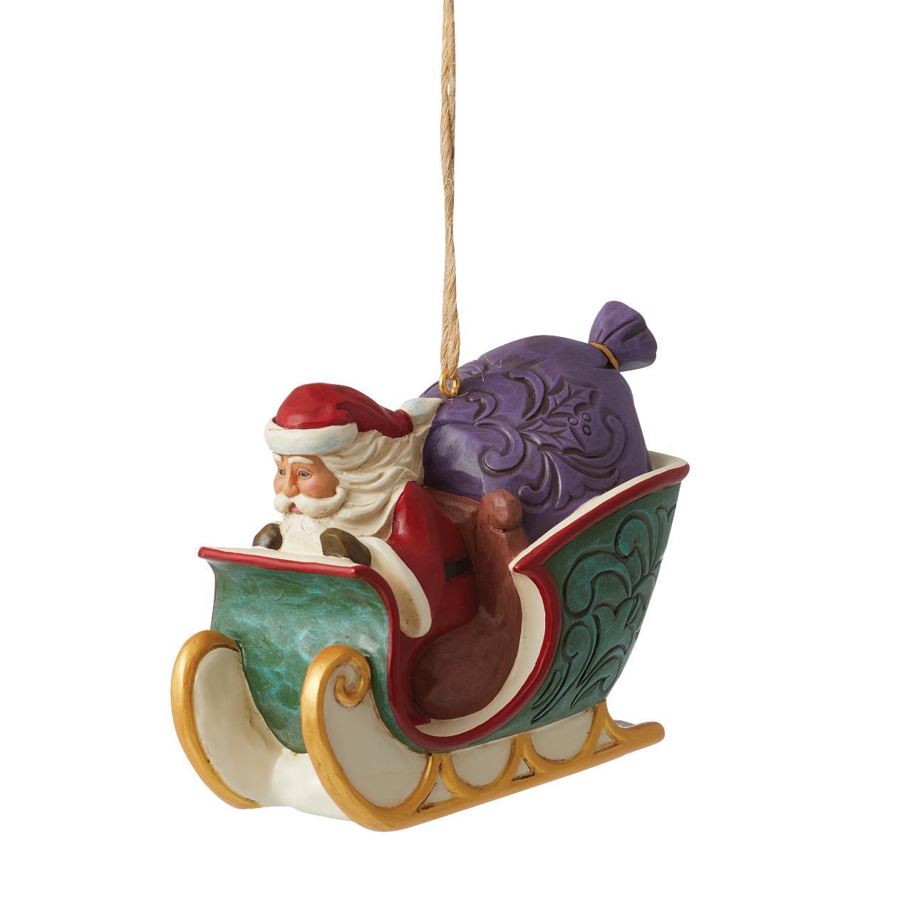 HEARTWOOD CREEK HANGING ORNAMENT NIGHT BEFORE CHRISTMAS SLEIGH