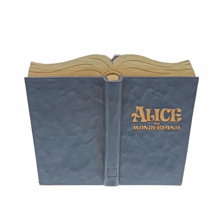 DISNEY TRADITIONS ALICE IN WONDERLAND HAPPY UNBIRTHDAY STORYBOOK 15.5CM
