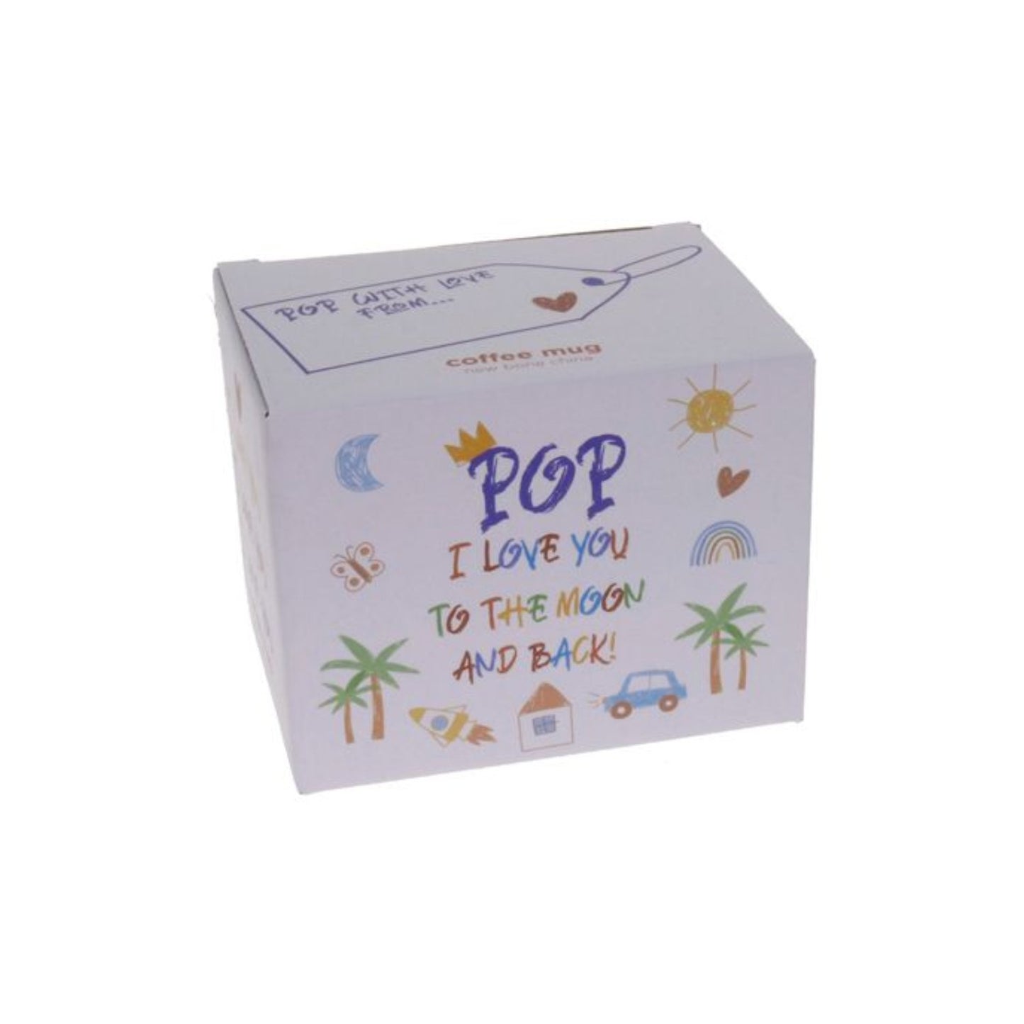 Mug Kid Art Pop Love You To The Moon And Back