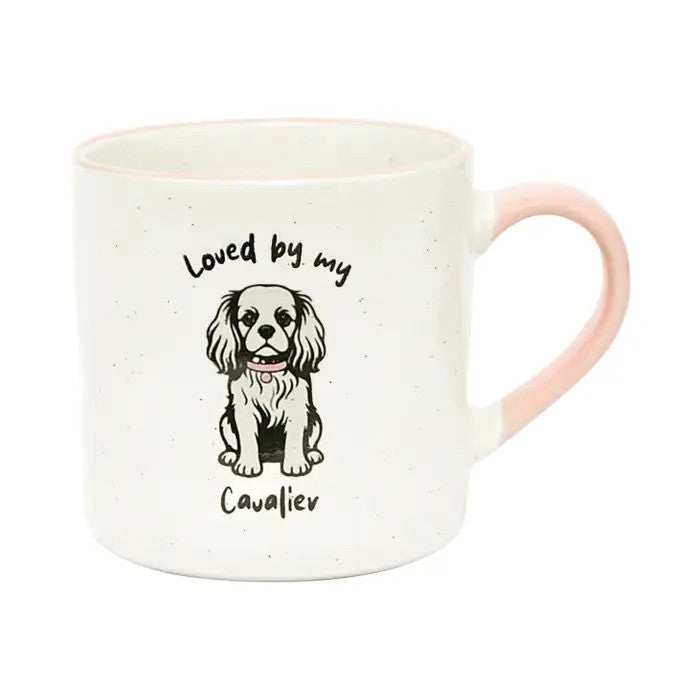 Dog Mug Loved By My Cavalier