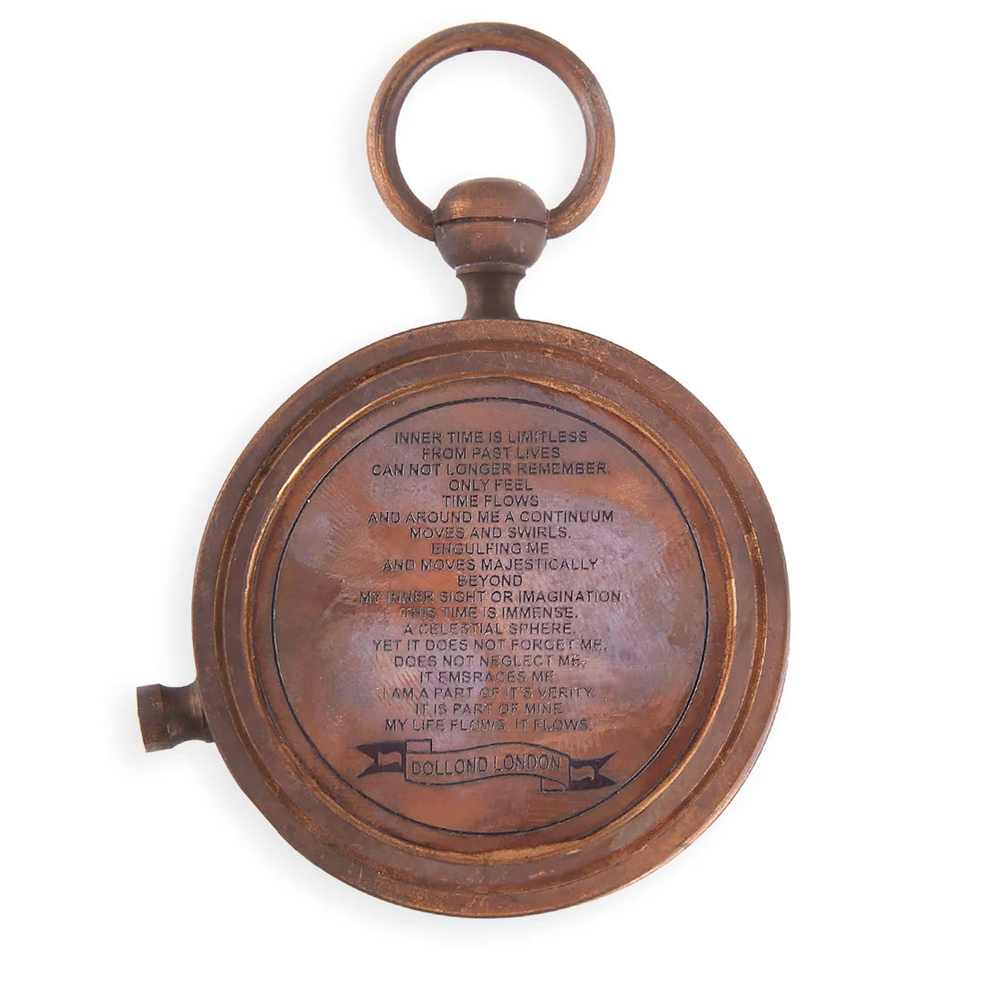 Brass Compass Dollond Copper Dial