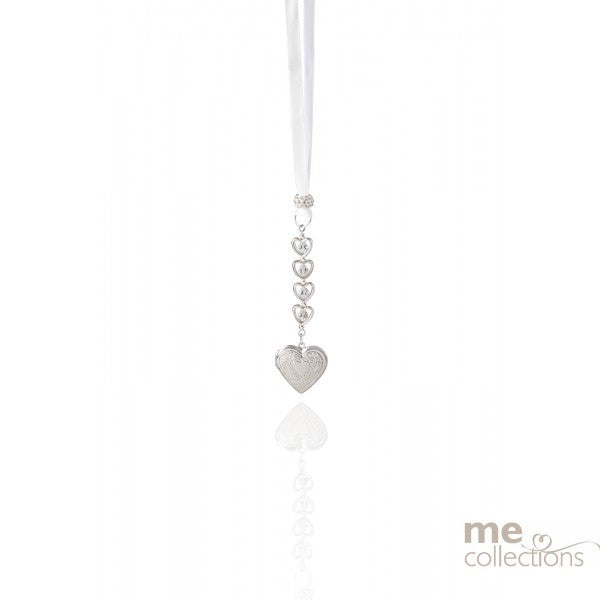 Wedding Charm Locket With Chain Of Hearts