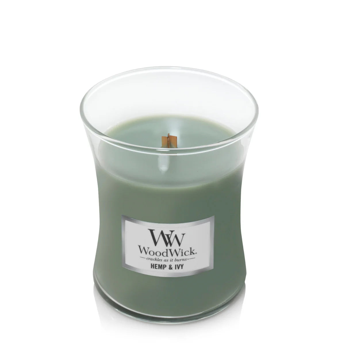 Woodwick Candle Medium Hemp & Ivy