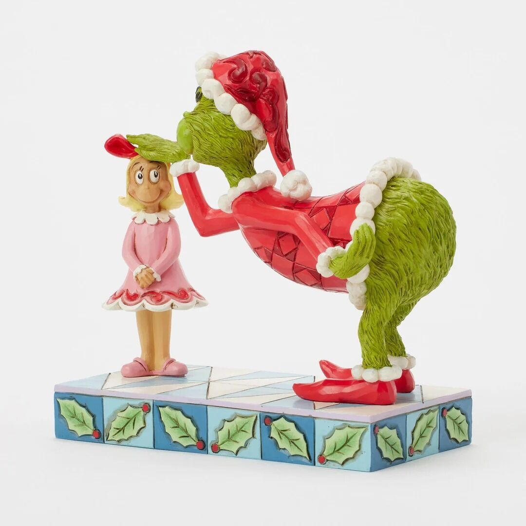 The Grinch By Jim Shore Grinch Patting Cindy-Lou's Head