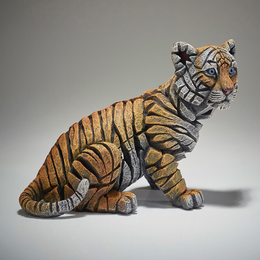 EDGE SCULPTURE TIGER CUB FIGURE