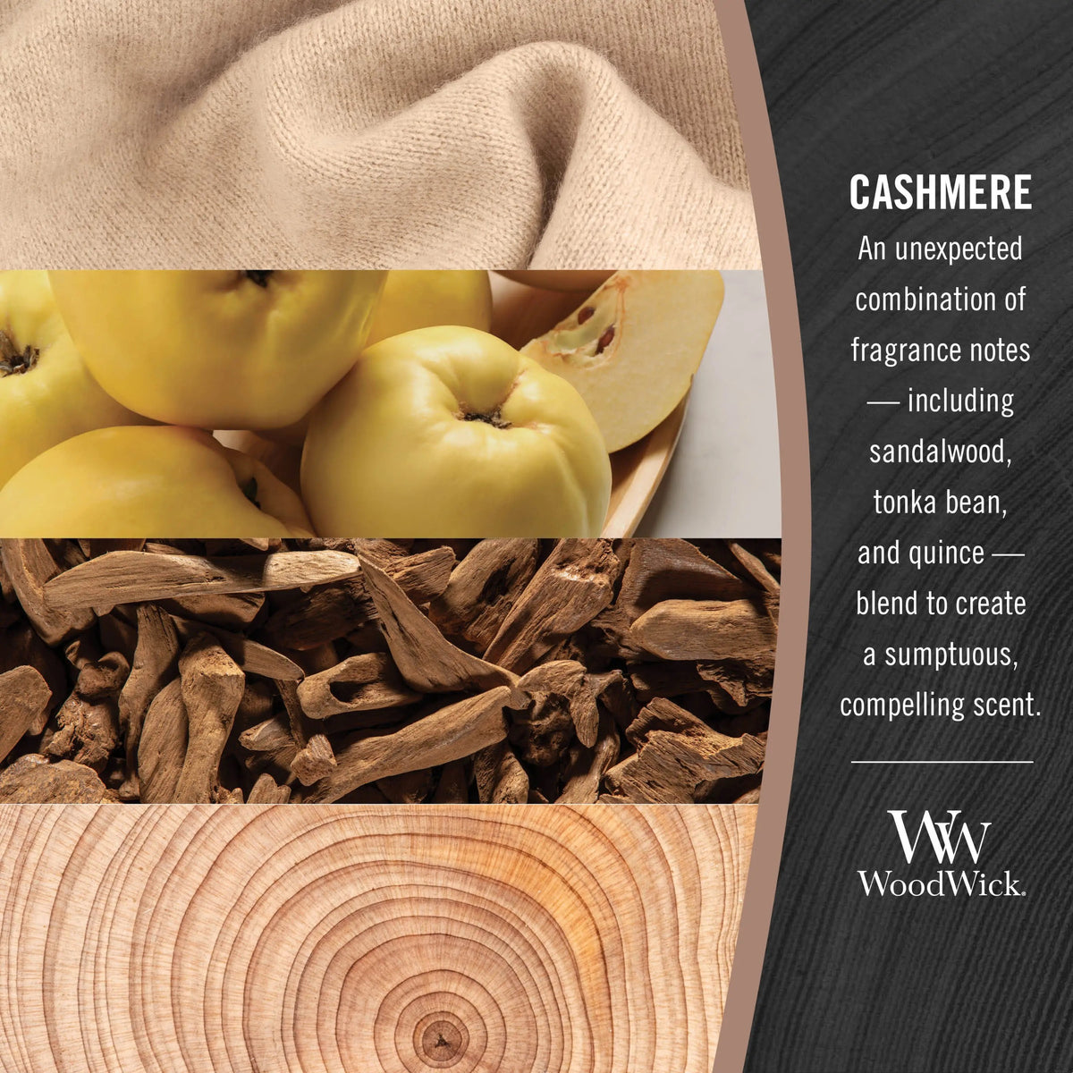 WoodWick Candle Cashmere Medium