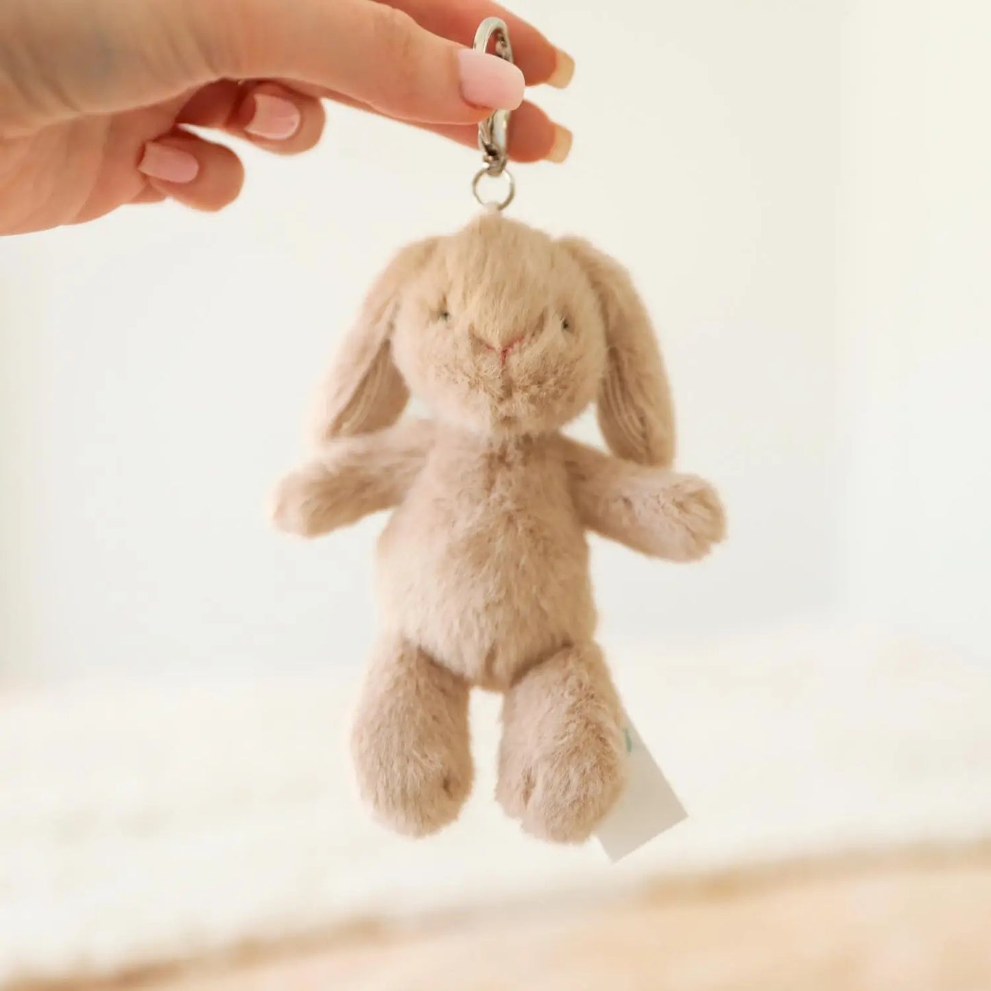 Mary Meyer Soft Bunny Tan Bag Charm