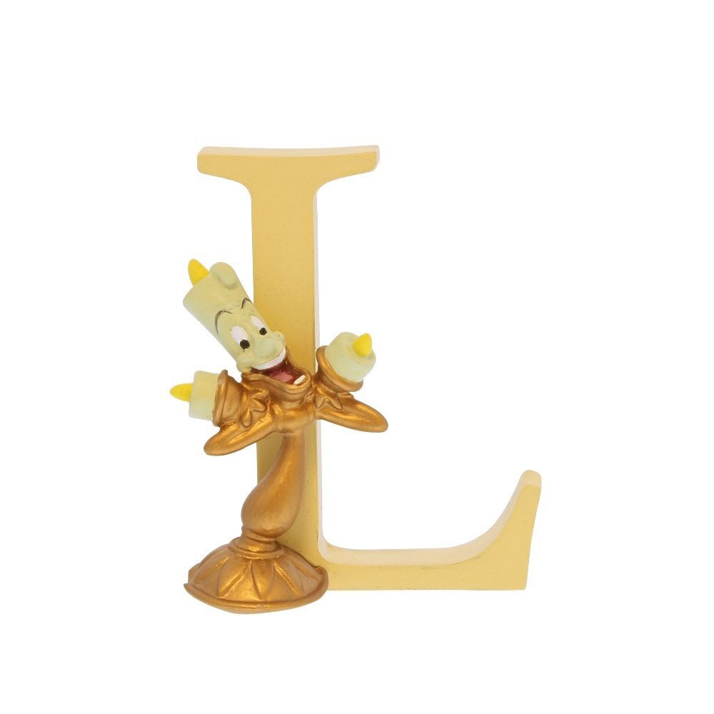 Disney Showcase Letter Figurine Lumiere "L"