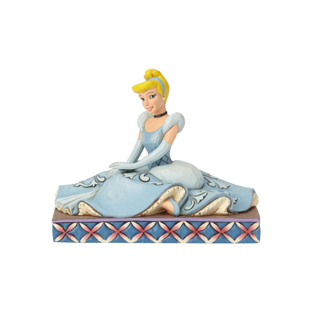 DISNEY TRADITIONS PERSONALITY POSE CINDERELLA BE CHARMING 9CM