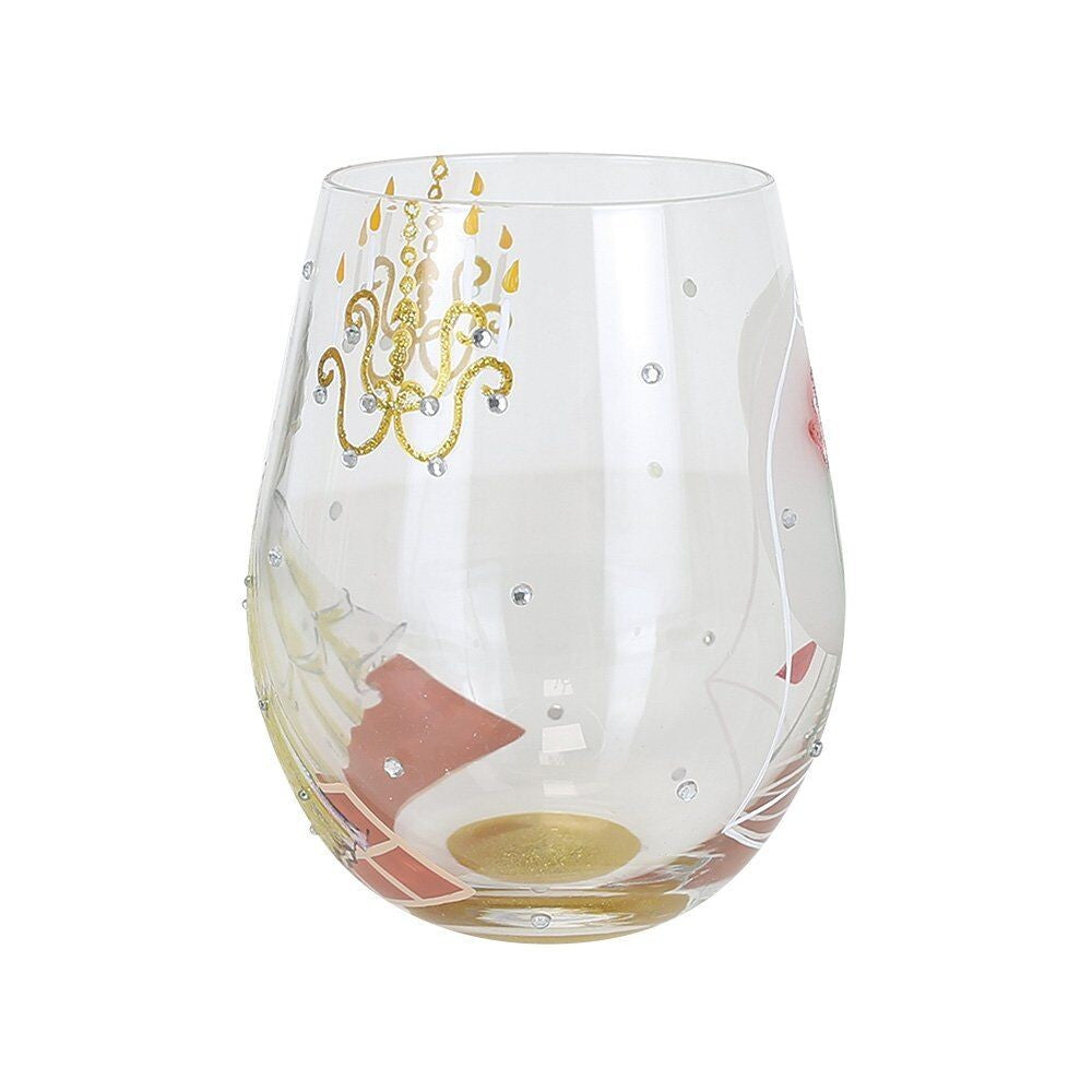 Disney Lolita Stemless Glass Belle 'Choose To Dream'