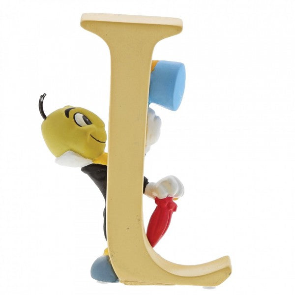 DISNEY SHOWCASE ENCHANTING COLLECTION ALPHABET LETTER FIGURINE "J" JIMINY CRICKET