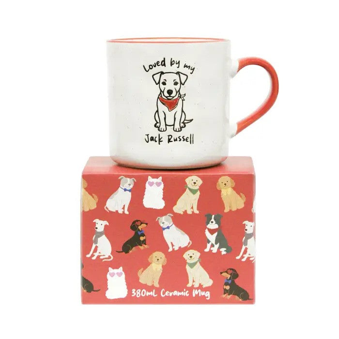 Dog Mug Loved By My Jack Russell