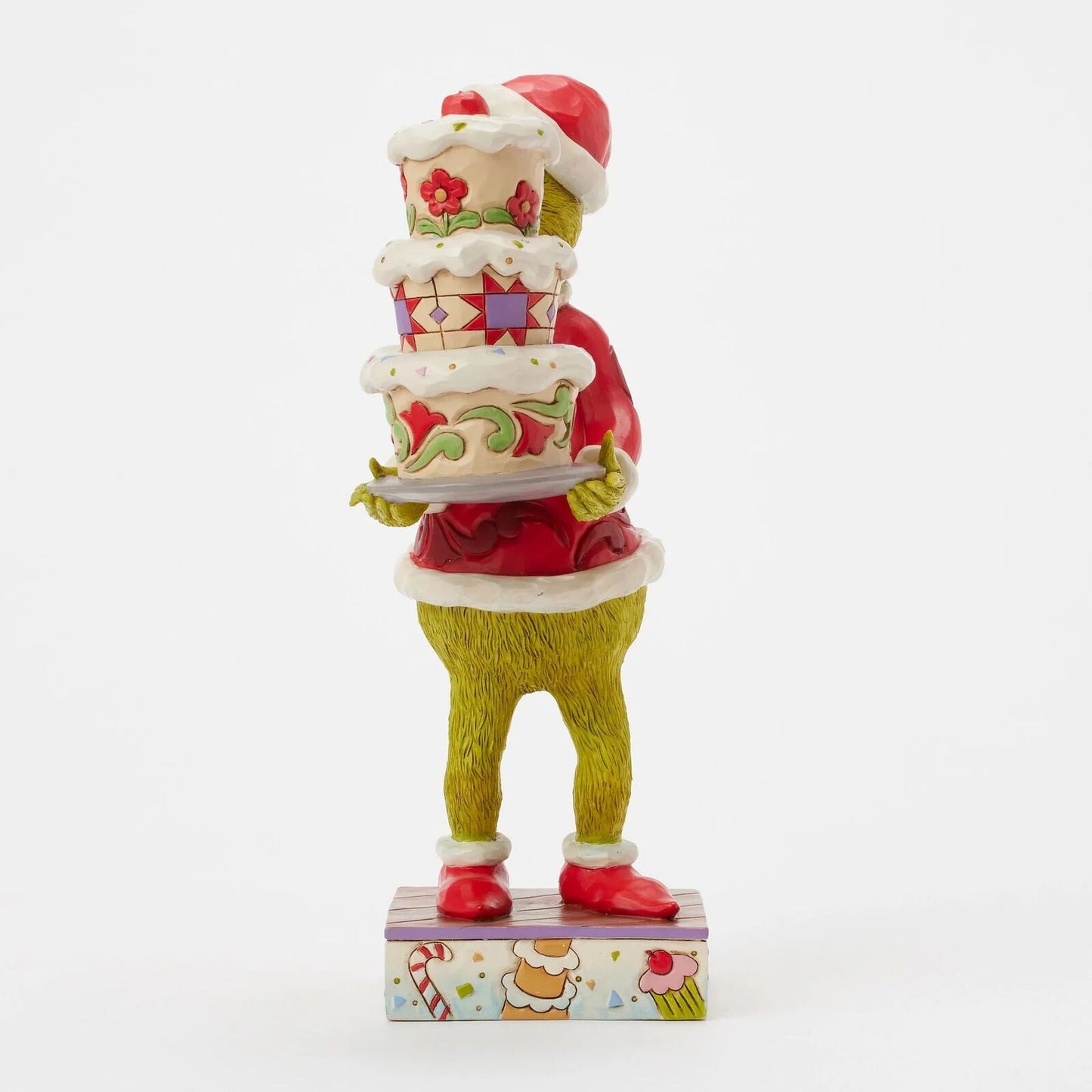 THE GRINCH BY JIM SHORE GRINCH WITH CAKE 23CM