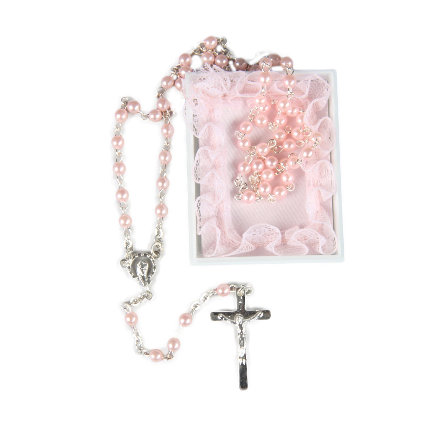 MY FIRST ROSARY BEADS PINK