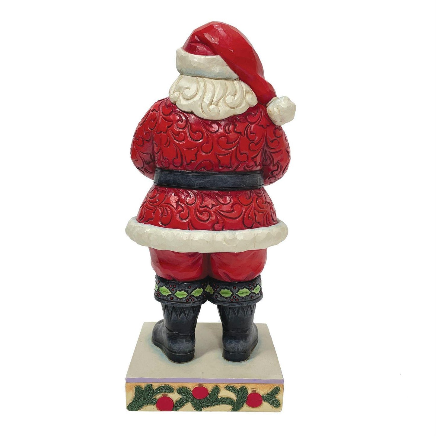 HEARTWOOD CREEK SANTA WITH CARDINAL 25cm