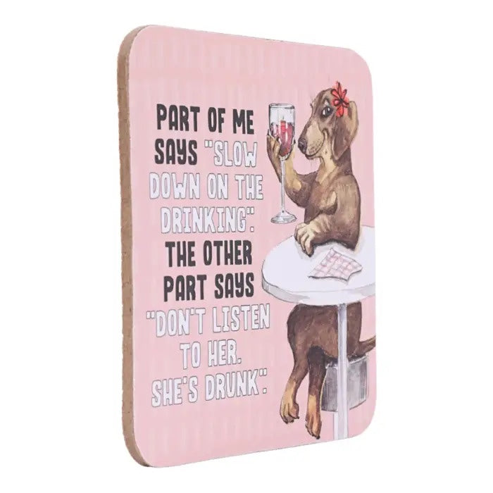 Olive & Co. Drunk Coaster