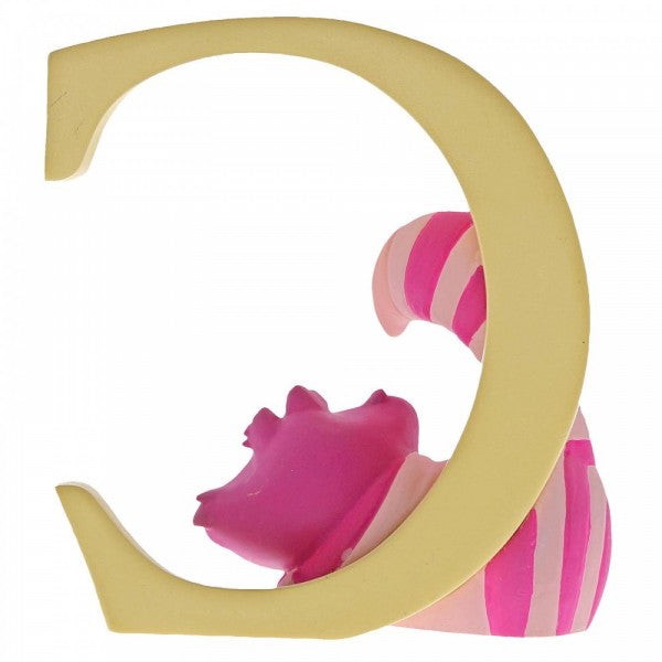 DISNEY SHOWCASE ENCHANTING COLLECTION ALPHABET LETTER FIGURINE "C" CHESHIRE CAT