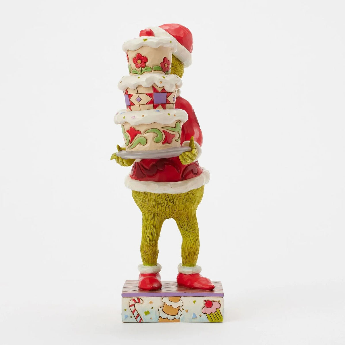 THE GRINCH BY JIM SHORE GRINCH WITH CAKE 23CM