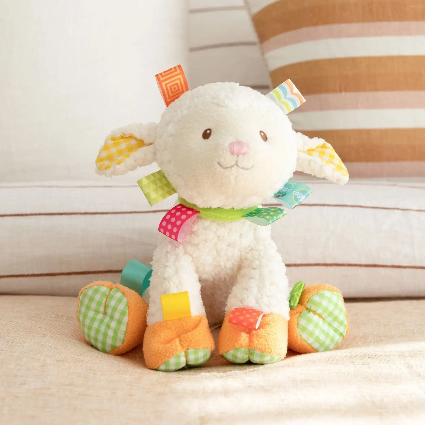 Mary Meyer Taggies Sherbert Lamb Soft Toy 30cm
