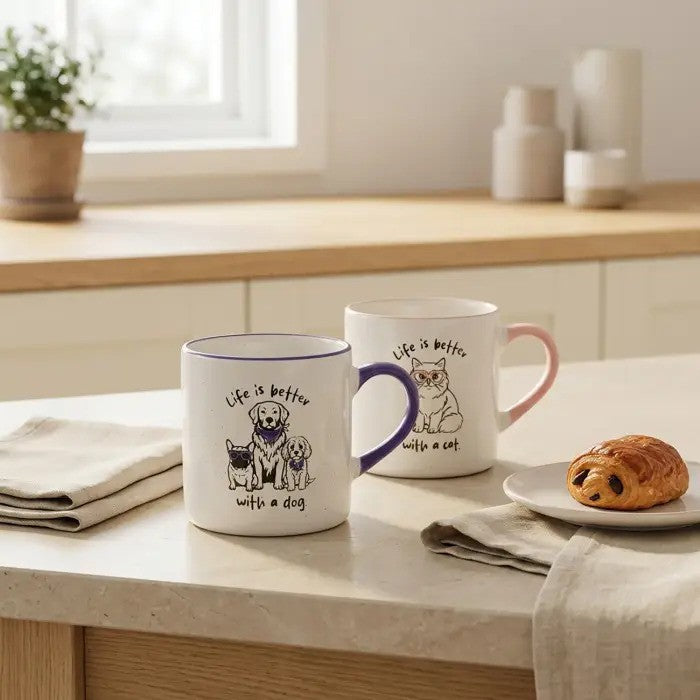 Dog Mug Loved By My Life Is Better With A Dog