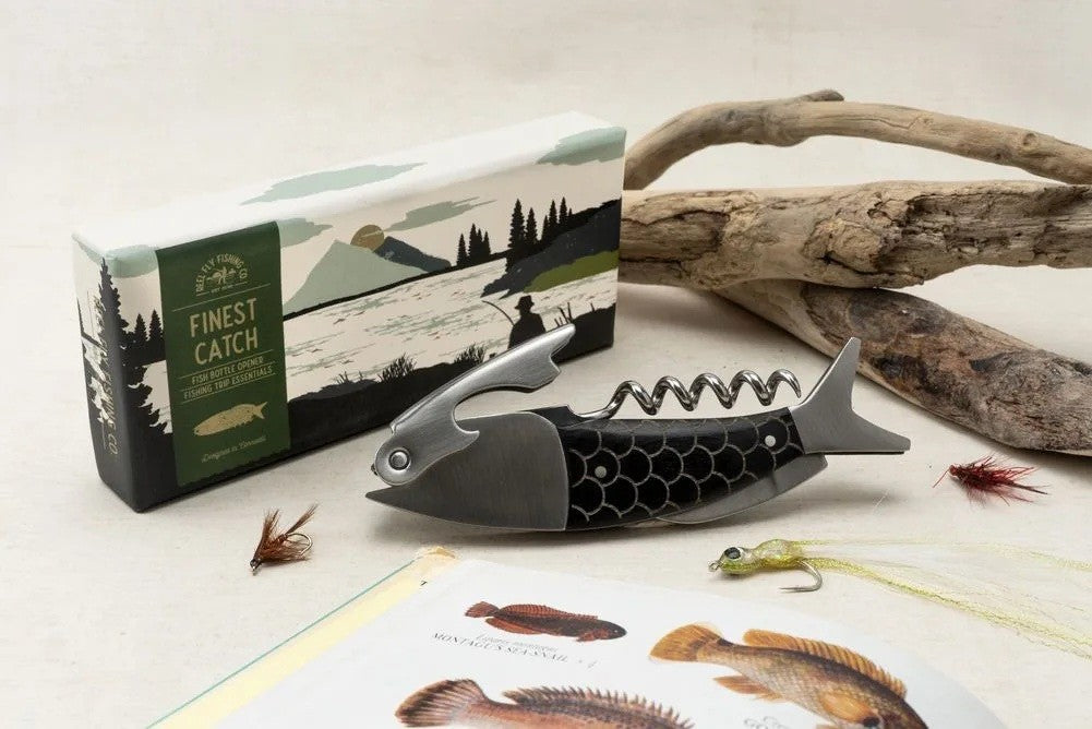 Fly Fishing Co Fish Shape Bottle Opener Multi Tool