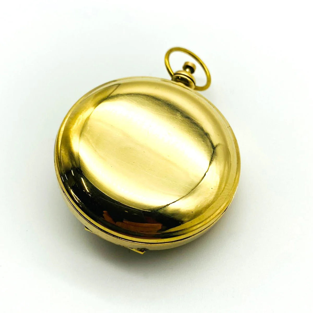 Sundial Metal Push Button Polished Finish
