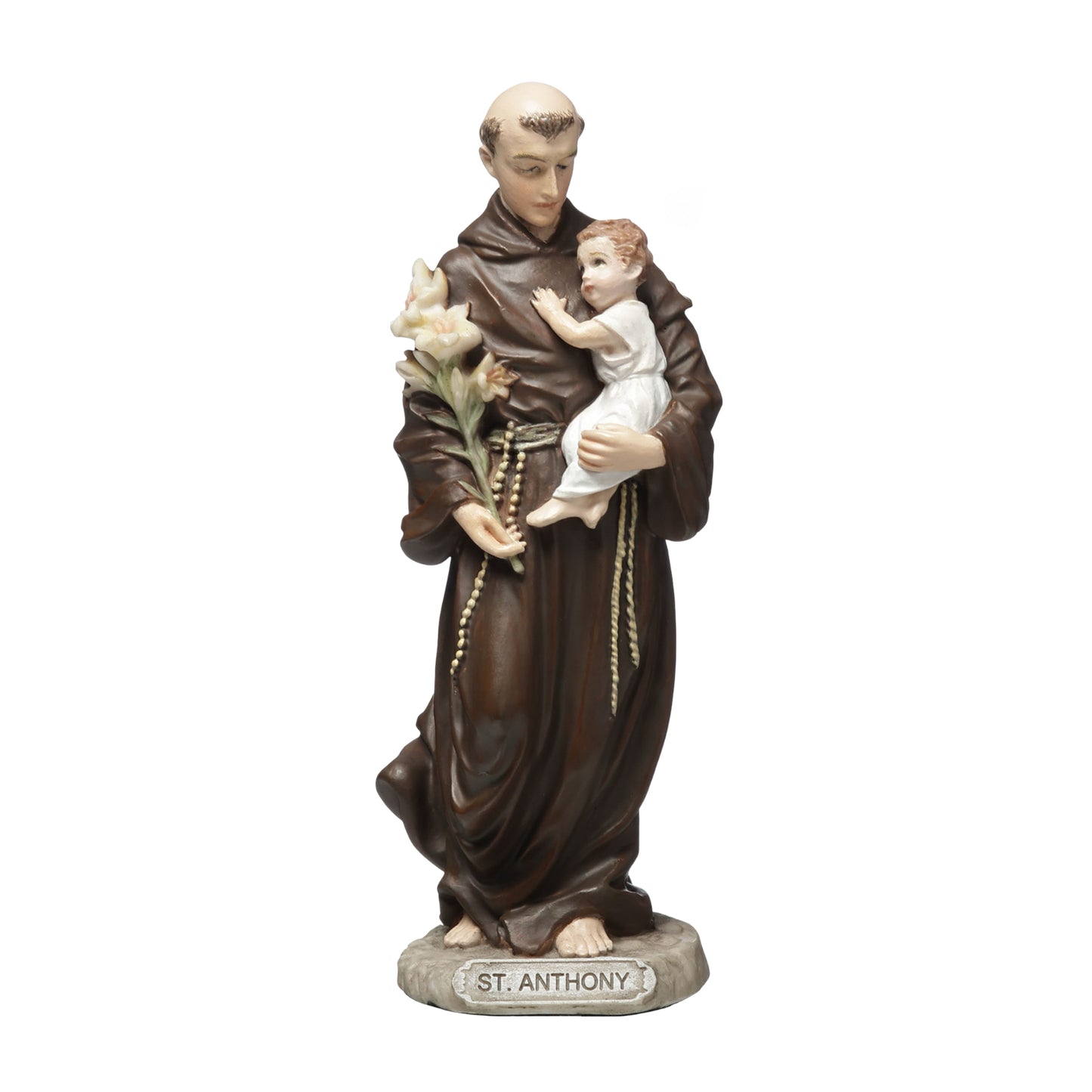 VERONESE DESIGNS MINI RESIN STATUE SAINT ANTHONY