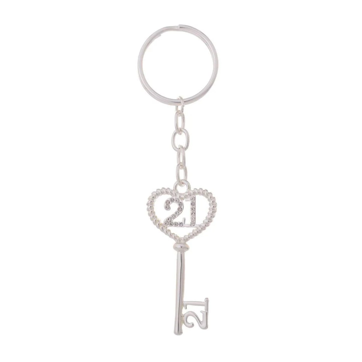 Equilibrium Birthday Keyring 21st