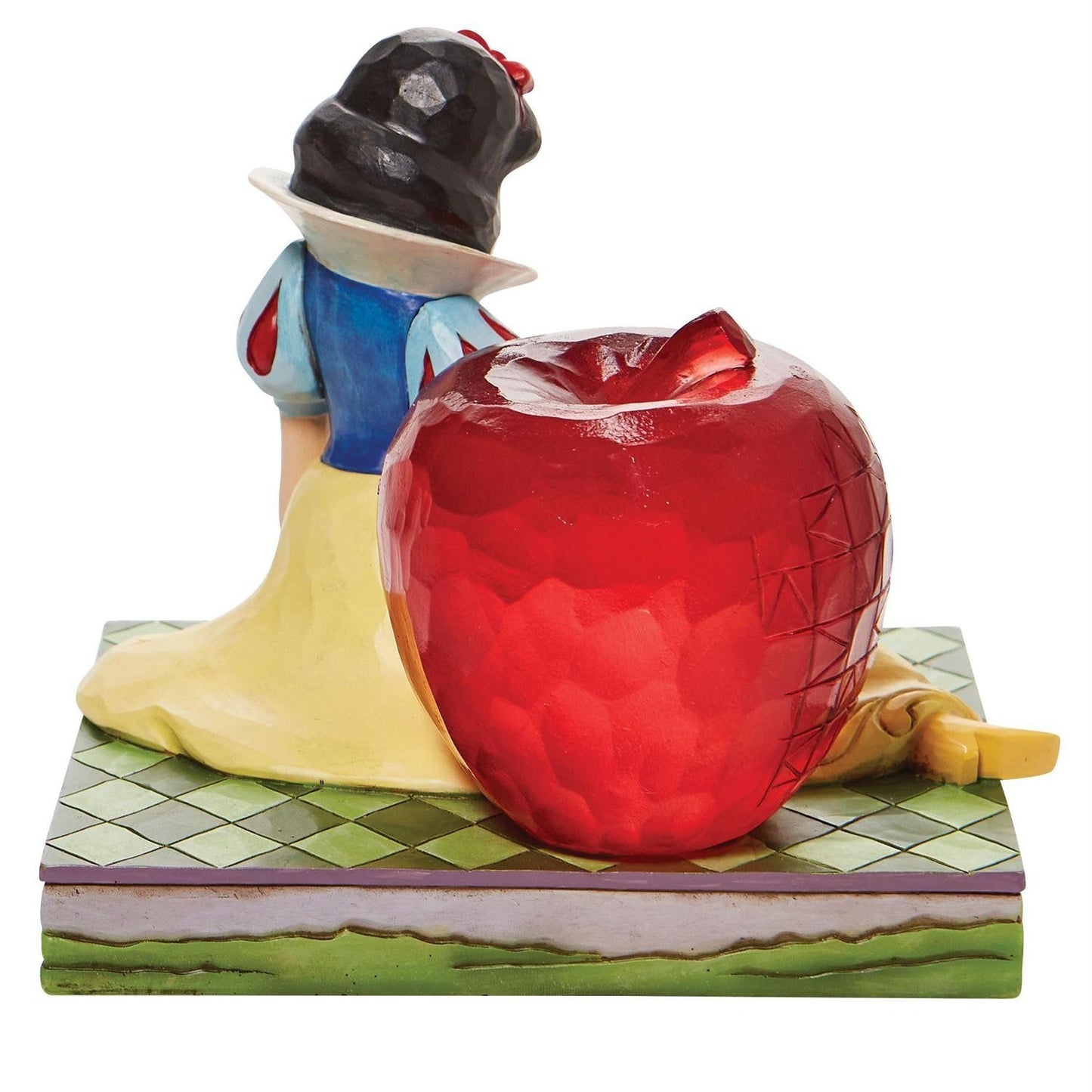 DISNEY TRADITIONS BY JIM SHORE SNOW WHITE WITH RED APPLE 12.5CM