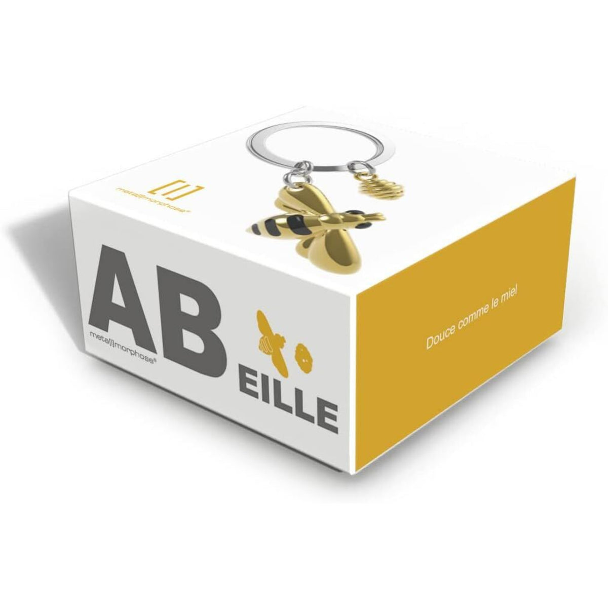 METALMORPHOSE KEYCHAIN BEE & HONEY