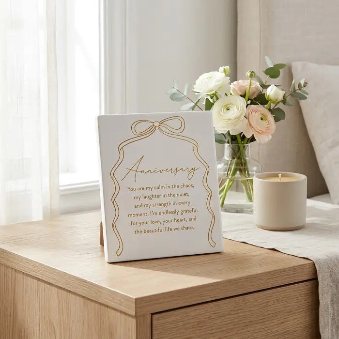 Wedding Verse Plaque "Anniversary"