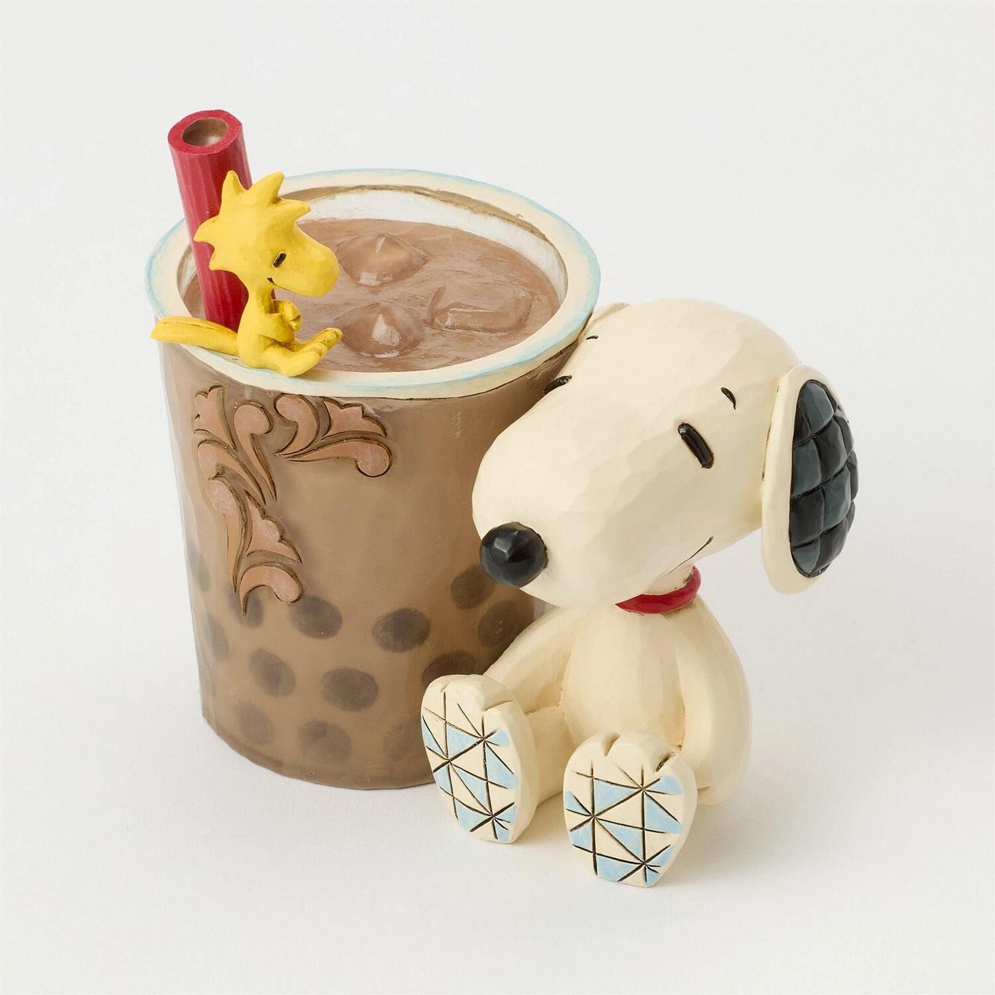 PEANUTS BY JIM SHORE SNOOPY AND WOODSTOCK BOBA