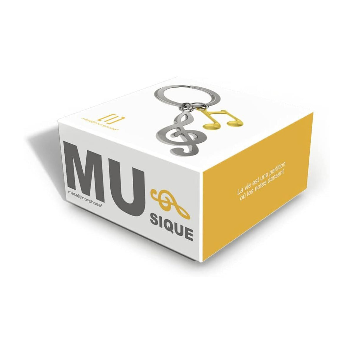 METALMORPHOSE KEYCHAIN MUSIC NOTES