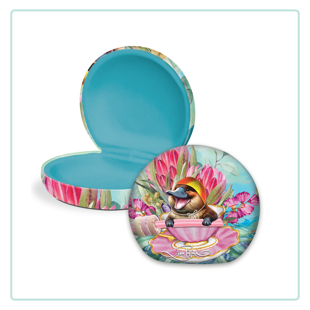 Lisa Pollock Small Travel Accessories Case Lifesaver Platypus