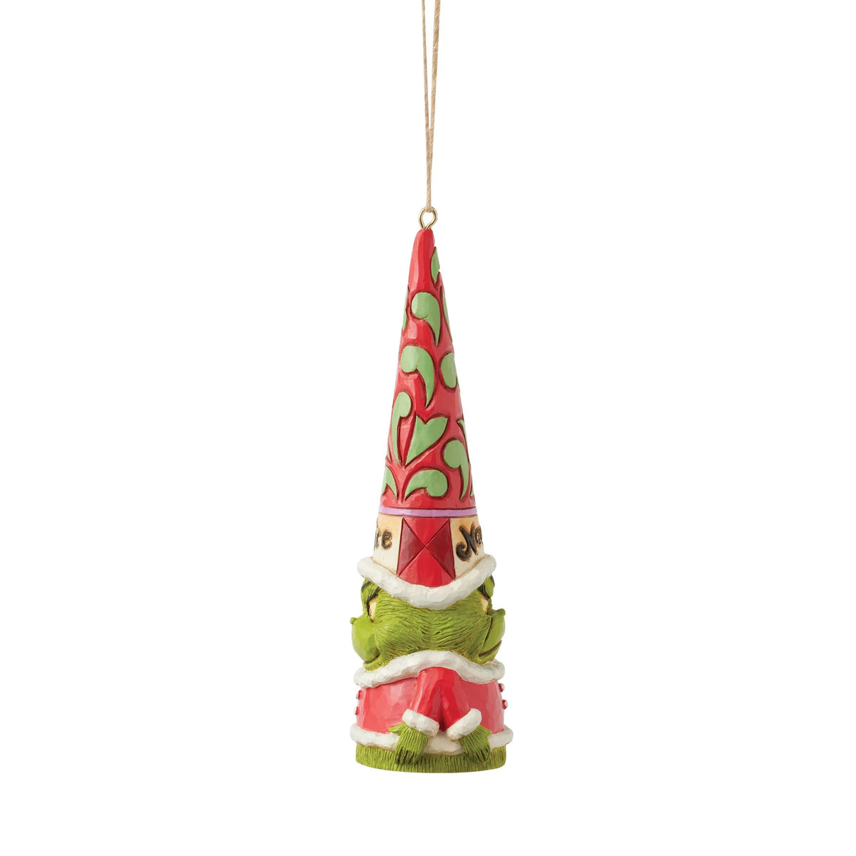 The Grinch By Jim Shore Grinch Naughty And Nice Gnome Hanging Ornament