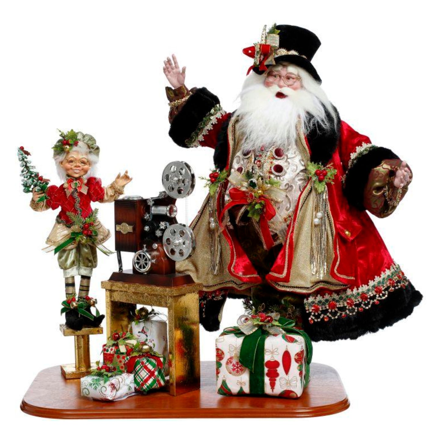 MARK ROBERTS CHRISTMAS SANTA'S FAMILY MOVIES