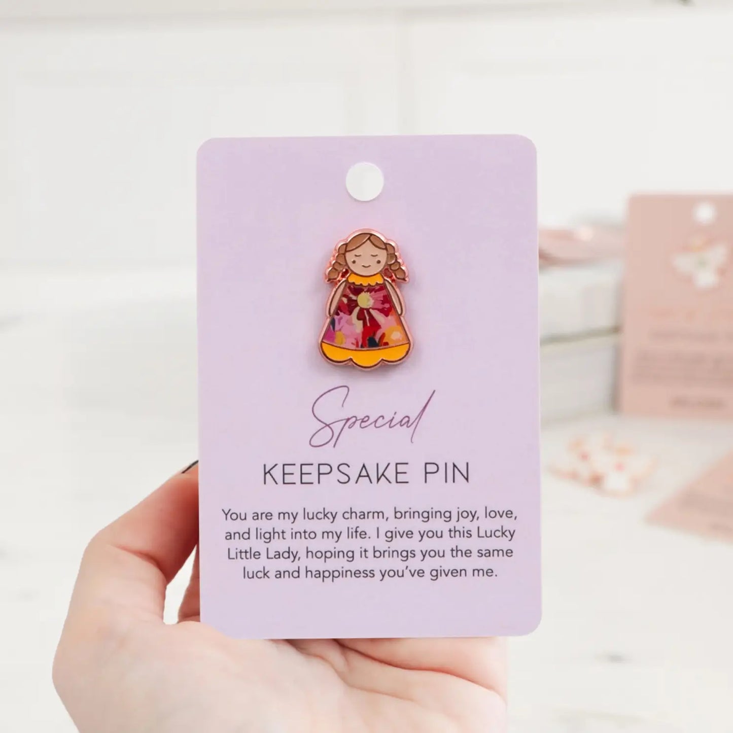 Keepsake Pin Lucky Little Ladies Special