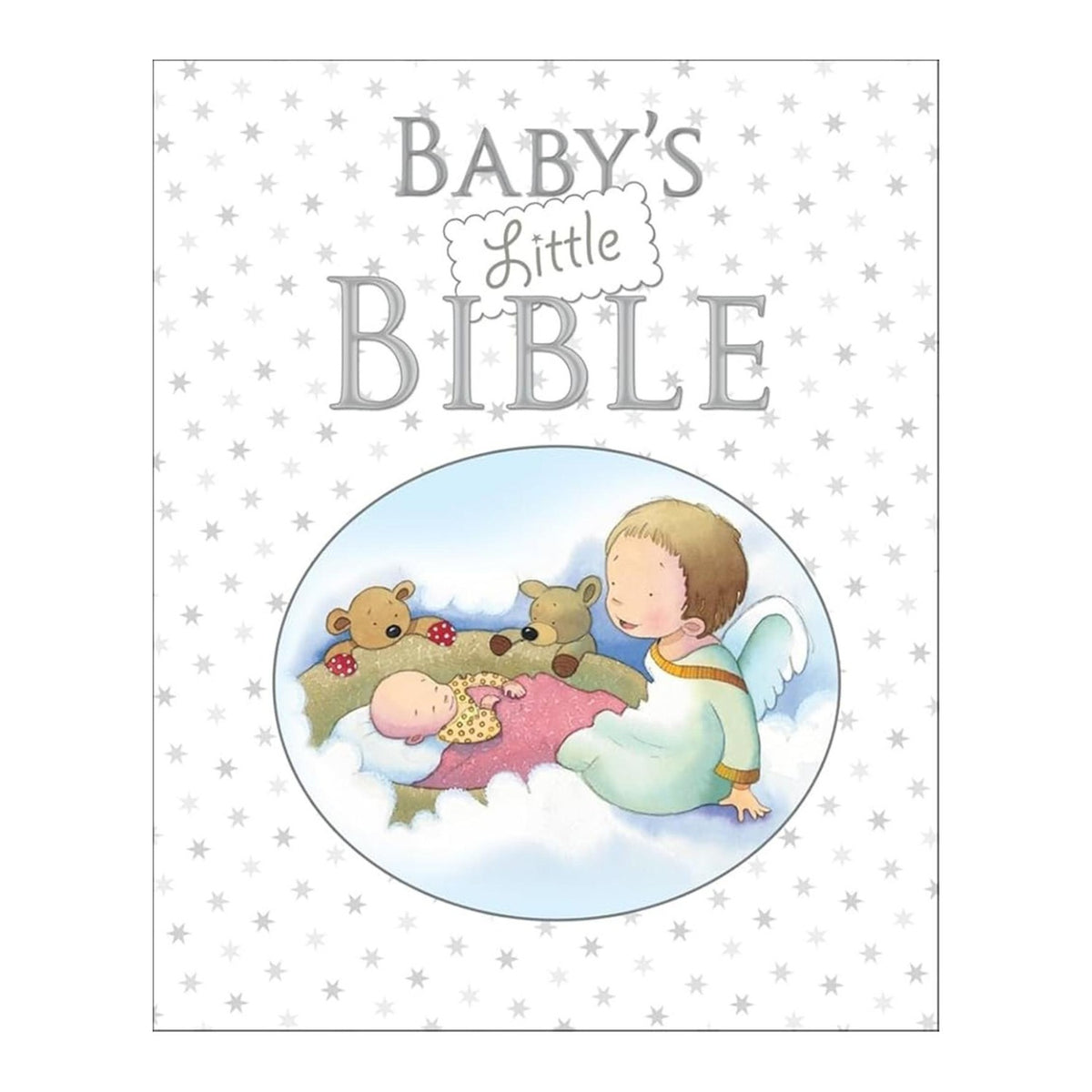 BABYS LITTLE BIBLE WHITE HARD COVER