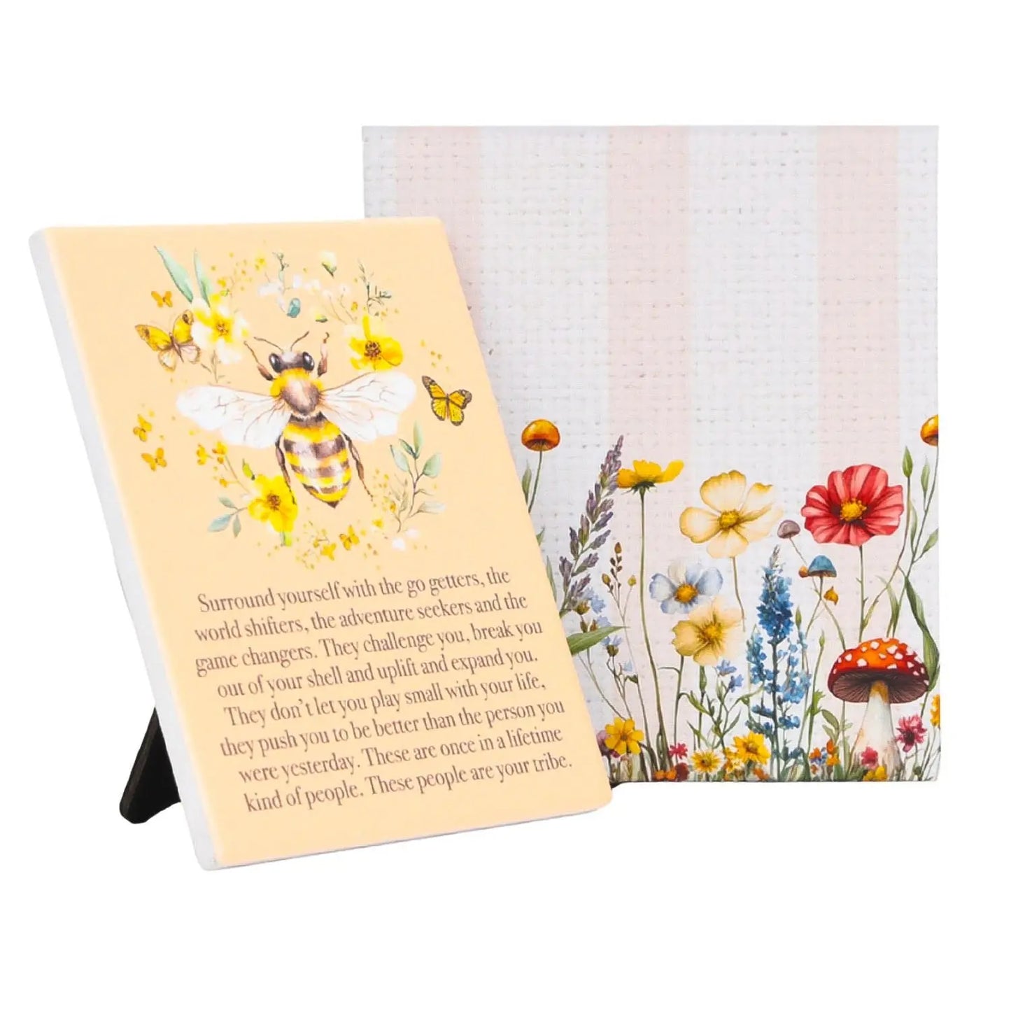 Ceramic Verse Plaque Cottage Grove Tribe